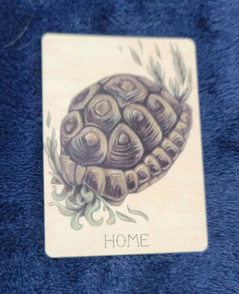 Lenormand card, home