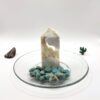 Amazonite with Smoky Quartz Tumbles - Image 2