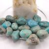 Amazonite with Smoky Quartz Tumbles