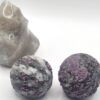 Plum Blossom Tourmaline Spheres - Image 2