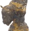 Quartzite Jade Buffalo Head - Image 9