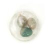 Green Flower Agate Tumbles