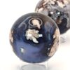 Blue Flower Agate Spheres