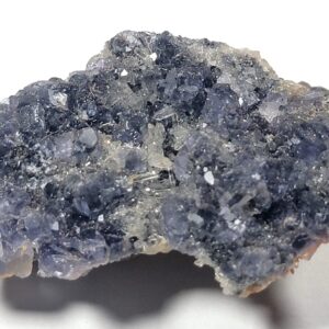 Tanzanite Fluorite Clusters
