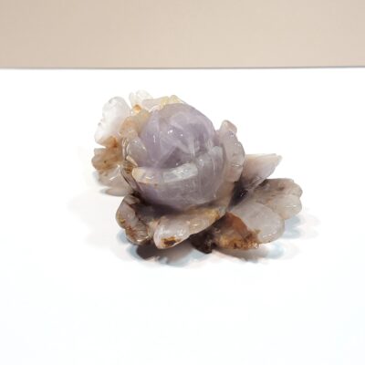 Amethyst & Agate Rose - Image 5