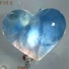 Blue Rainbow Fluorite Hearts - Image 6