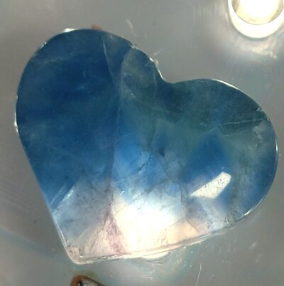 Blue Rainbow Fluorite Hearts - Image 7