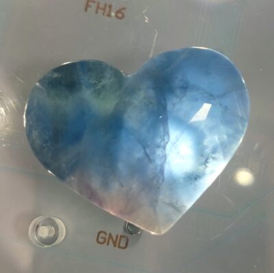 Blue Rainbow Fluorite Hearts - Image 10