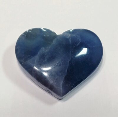 Blue Rainbow Fluorite Hearts - Image 12