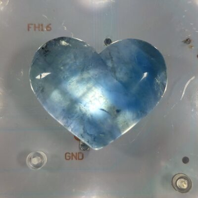 Blue Rainbow Fluorite Hearts - Image 16