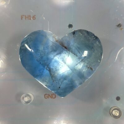 Blue Rainbow Fluorite Hearts - Image 17