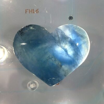 Blue Rainbow Fluorite Hearts - Image 19