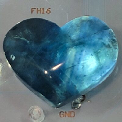 Blue Rainbow Fluorite Hearts - Image 25
