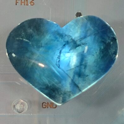 Blue Rainbow Fluorite Hearts - Image 26