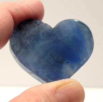 Blue Rainbow Fluorite Hearts - Image 22