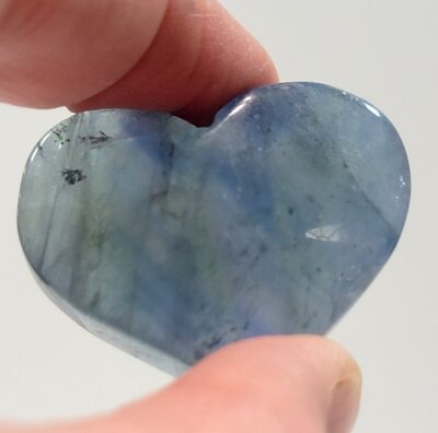 Blue Rainbow Fluorite Hearts - Image 38
