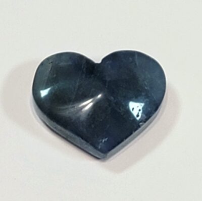 Blue Rainbow Fluorite Hearts - Image 41