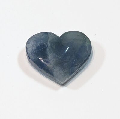 Blue Rainbow Fluorite Hearts - Image 48