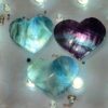 Blue Rainbow Fluorite Hearts - Image 52