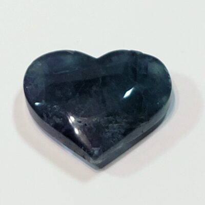 Blue Rainbow Fluorite Hearts - Image 62