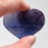 Blue Rainbow Fluorite Hearts - Image 55