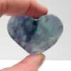 Blue Rainbow Fluorite Hearts - Image 63