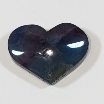Blue Rainbow Fluorite Hearts - Image 70
