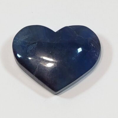 Blue Rainbow Fluorite Hearts - Image 77