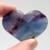 Blue Rainbow Fluorite Hearts - Image 71
