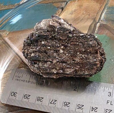 Raw Black Tourmaline with Mica - Image 9