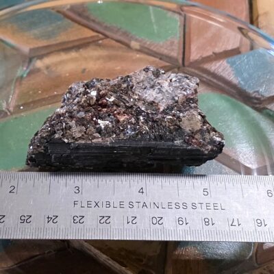 Raw Black Tourmaline with Mica - Image 17