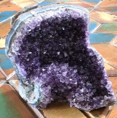 Raw Cut Amethyst Clusters