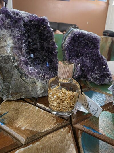 Gold Flake Specimen Bottles - Image 4