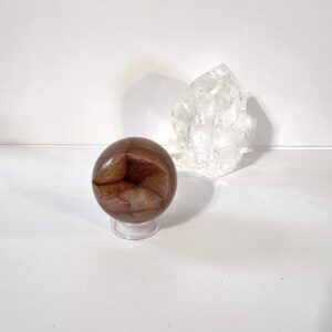 Carnelian Geode Sphere