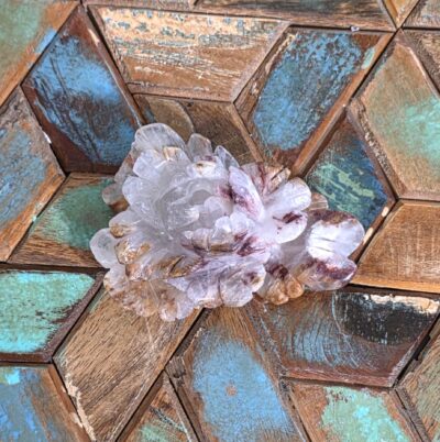 Hematoid Quartz Rose Carvings - Image 9