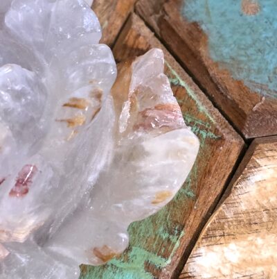 Hematoid Quartz Rose Carvings - Image 14