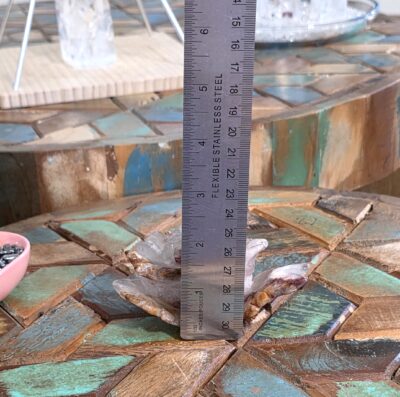 Hematoid Quartz Rose Carvings - Image 15