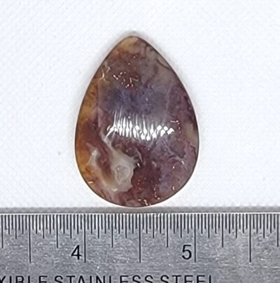 Red Moss Agate Cabochon - Image 2