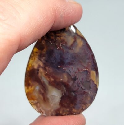 Red Moss Agate Cabochon - Image 6