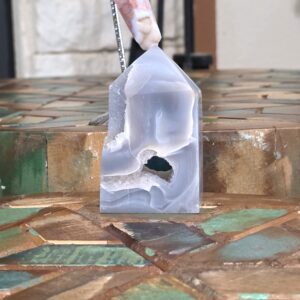 Agate Geode Tower