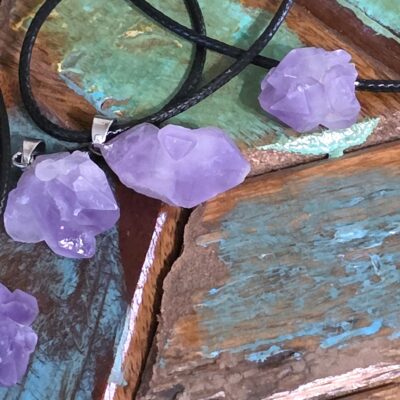 Amethyst Cluster Necklaces - Image 5