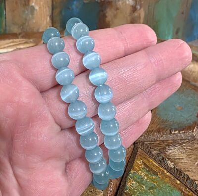 Cat's Eye Glass Bracelets- 15 varieties - Image 12