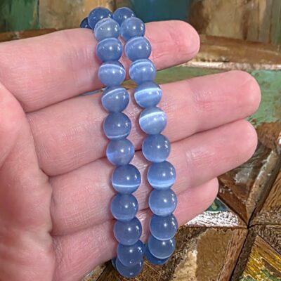 Cat's Eye Glass Bracelets- 15 varieties - Image 14