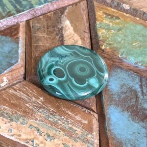 Malachite Round Slab Minis