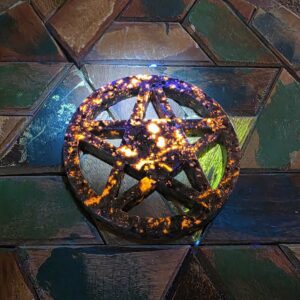 Yooperlite Pentacle Carving