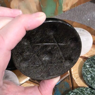 Hexagram Mini Sphere Holder Set with Mixed Minis - Image 7
