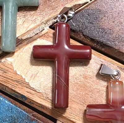 Gemstone Cross Pendants - Image 5