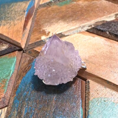 Spirit Amethyst Specimen Pendant - Image 3