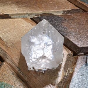 Raw Clear Quartz Pendant