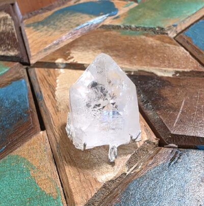 Raw Clear Quartz Pendant - Image 4